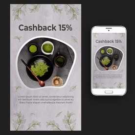 抹茶绿茶茶点海报图片