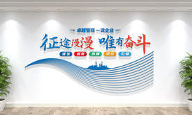 办公室励志标语企业文化墙