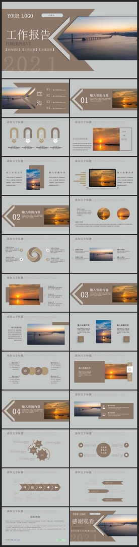 商务会议汇报项目介绍PPT