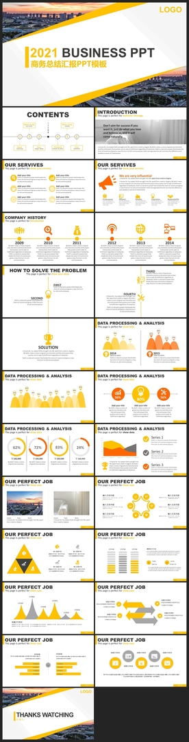 商务会议汇报项目介绍PPT