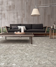 大板仿古砖效果图