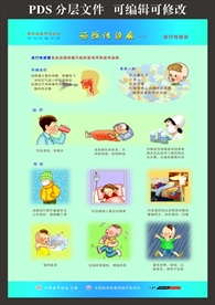 预防疾病科学生活系列科普海报