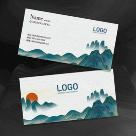 高档名片模板设计