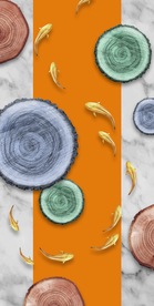 九鱼图年轮玄关