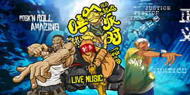 嘻哈街舞装饰画背景墙