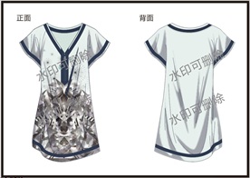 服装设计连衣裙