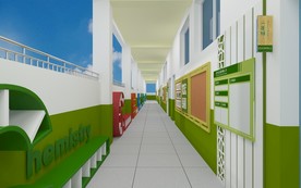 校园文化走廊过道文化建设源文件