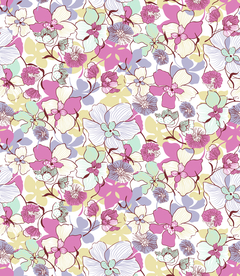 密集乱花花朵碎花花卉