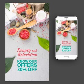 美容按摩spa海报