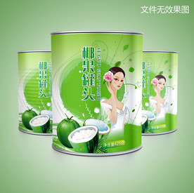 椰果罐头