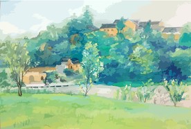 扬州观音山风景