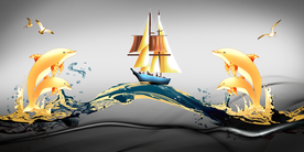 高脚杯一帆风顺