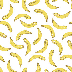 香蕉印花图案