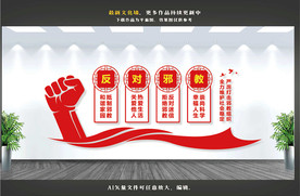 反邪教文化墙