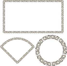 花蕊边饰边纹边框相框