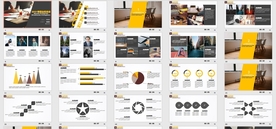 2021季度业绩报告商务PPT