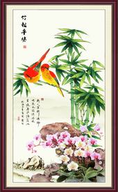 竹报平安