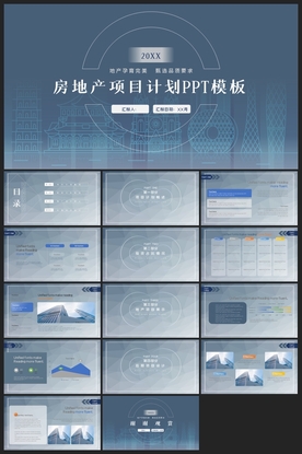 商务会议汇报项目介绍PPT