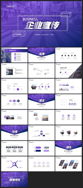 商务会议汇报项目介绍PPT