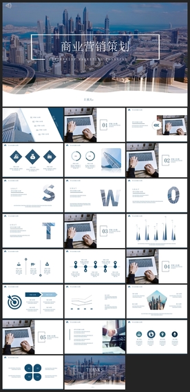 商务会议汇报项目介绍PPT