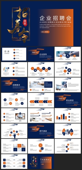 商务会议汇报项目介绍PPT