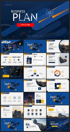 商务会议汇报项目介绍PPT