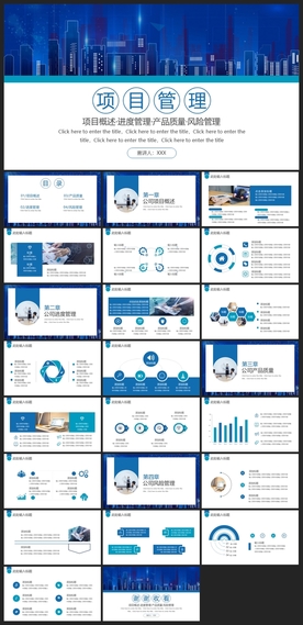 商务会议汇报项目介绍PPT