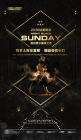 董事之夜  酒吧海报