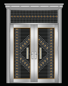 不锈钢门