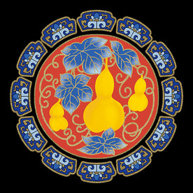 金藤葫芦传统吉祥图案