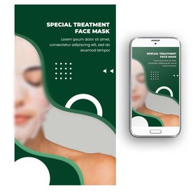 美容护肤spa海报