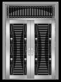不锈钢门