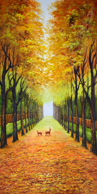 麋鹿发财树玄关