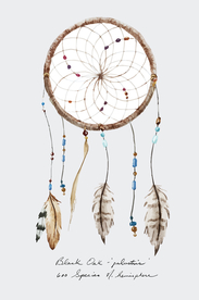 创意羽毛装饰画