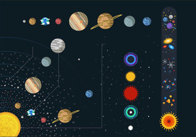 星空星球宇宙海报