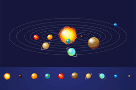 星空星球宇宙海报