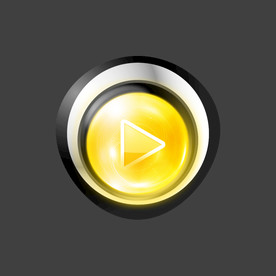 播放箭头图标素材PSD分层