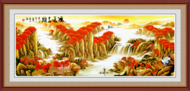 鸿运当头装饰画