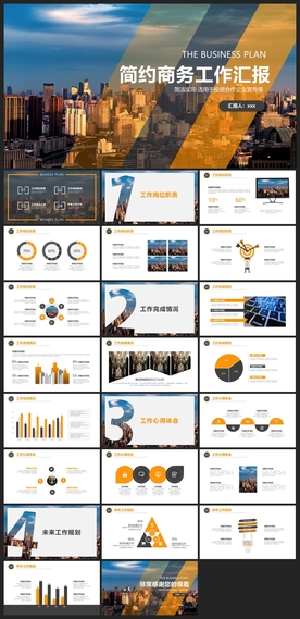 商务会议汇报项目介绍PPT