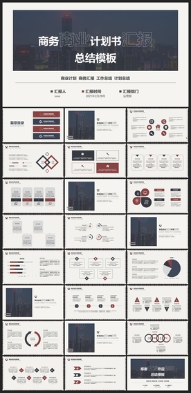 商务会议汇报项目介绍PPT