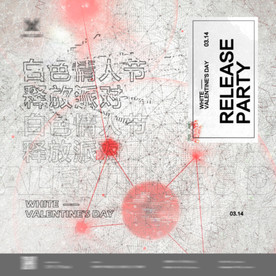 白色情人节海报