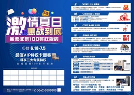 激情夏日-惠战到底家居建材单页