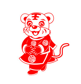 虎年剪纸