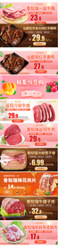 多款生鲜美食水果电商宣传促销图