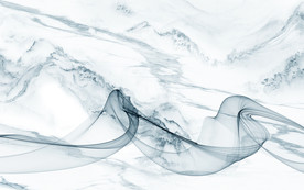 新款山水水墨画 文件分层画