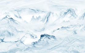 别墅山水电视背景 文件分层画