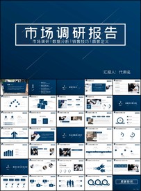 市场调研报告数据分析汇报ppt