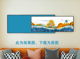 组合画  晶瓷风景