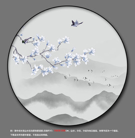 中式花鸟装饰画