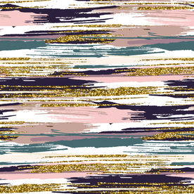 效果花型 真丝印花